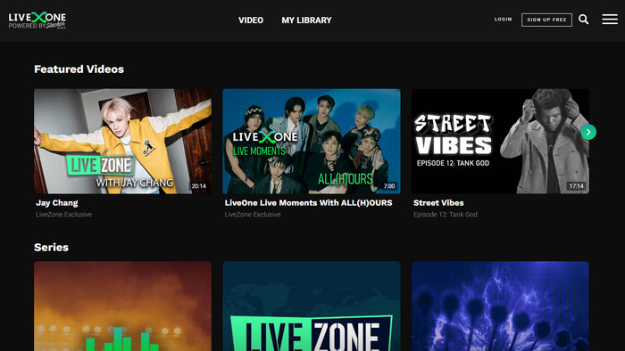 学校で音楽を聴ける無料サイト-LiveOne
